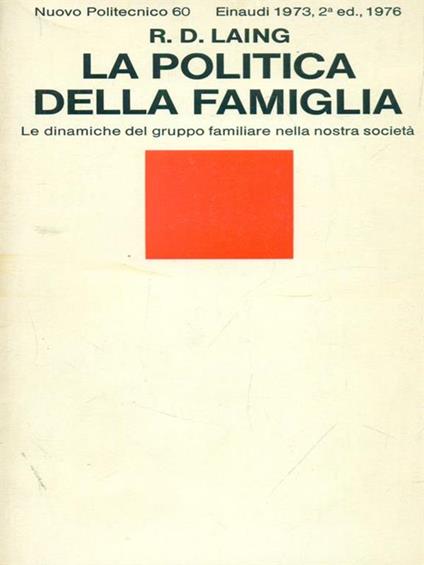 La politica della famiglia - copertina
