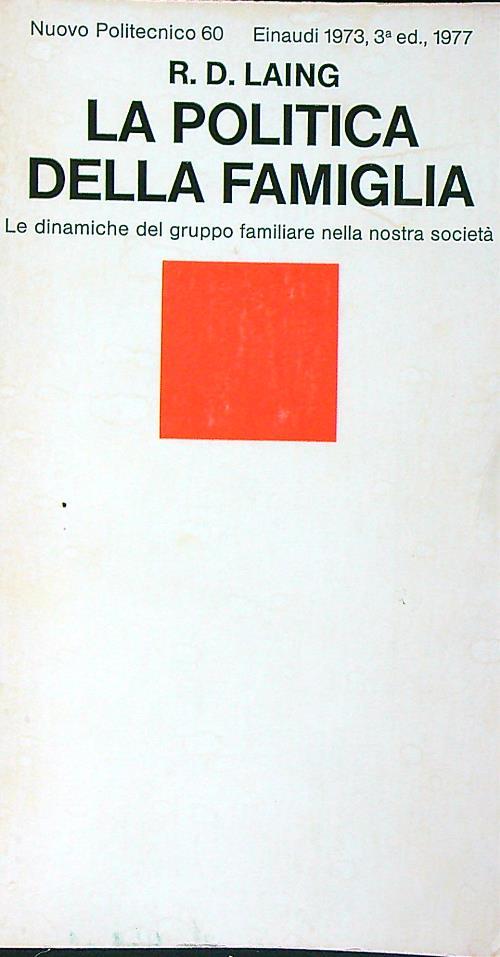 La politica della famiglia