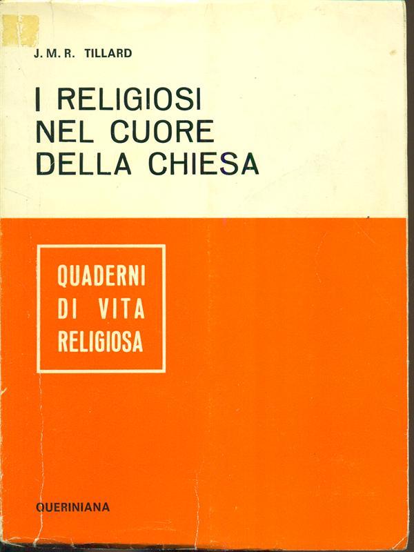 I religiosi nel cuore della Chiesa