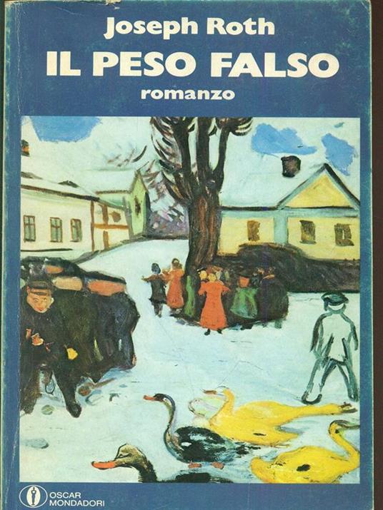 Il peso falso - Joseph Roth - copertina