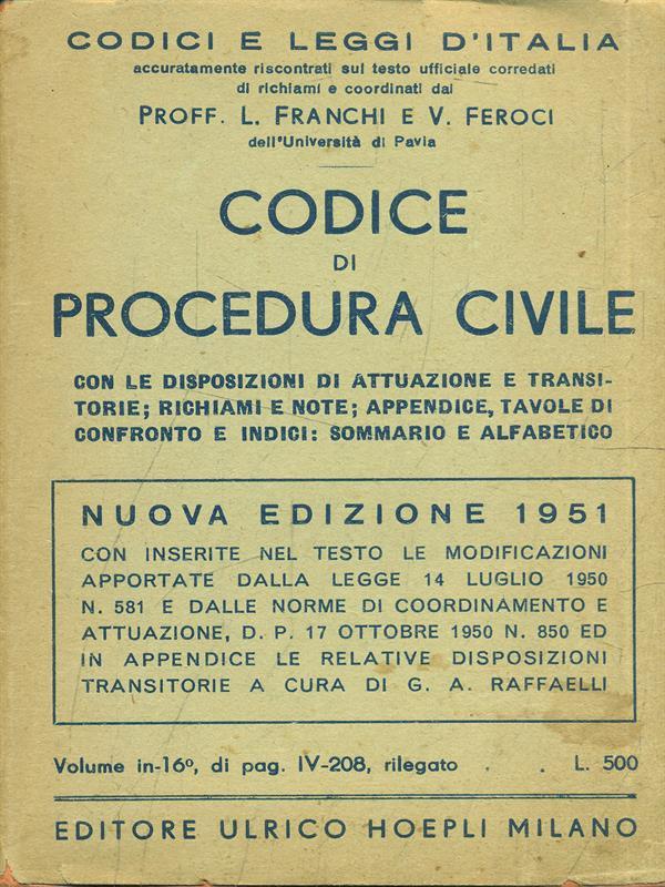 Codice di procedura civile