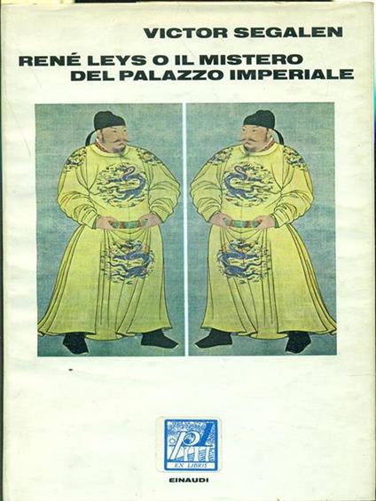 Renè Leys o il mistero del palazzo imperiale - Victor Segalen - copertina