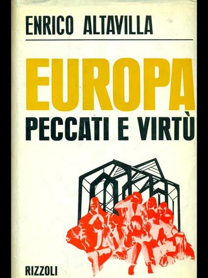 Europa-peccati e virtù - Enrico Altavilla - copertina