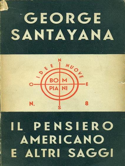 Il pensiero americano e altri saggi - copertina