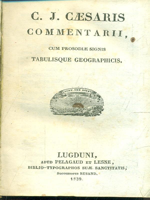 C. J. Caesaris commentarii