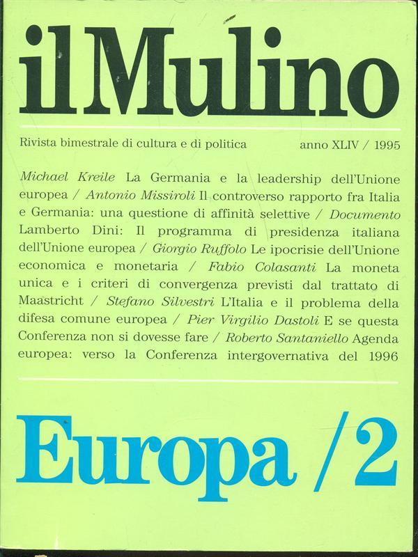 Il Mulino/Europa n. 2/1995