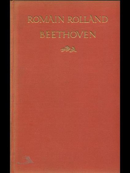 Beethoven - Romain Rolland - copertina