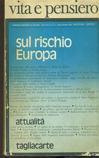 Vita e Pensiero n. 4-5-6/luglio-dicembre 1978. Sul rischio Europa - 2