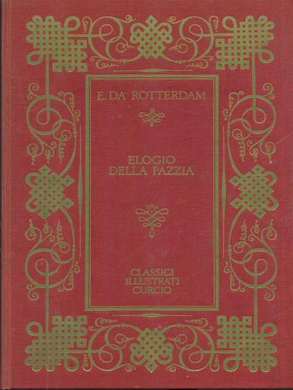 Elogio della pazzia - Erasmo da Rotterdam - copertina