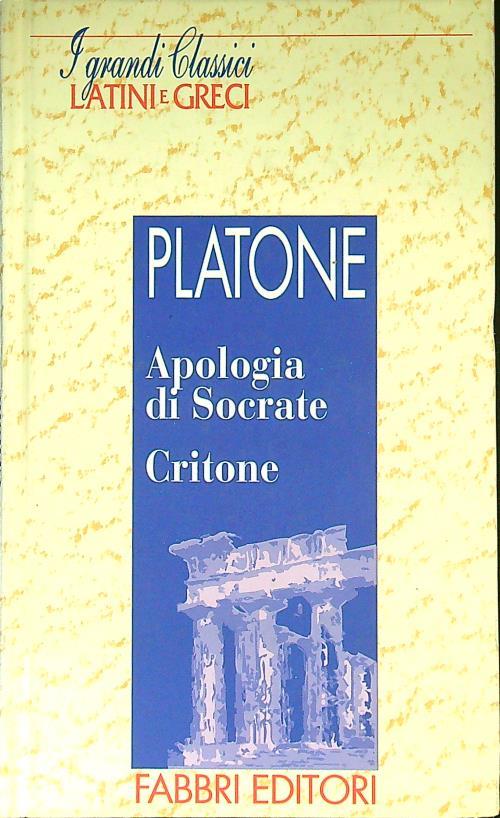 Apologia di Socrate-Critone