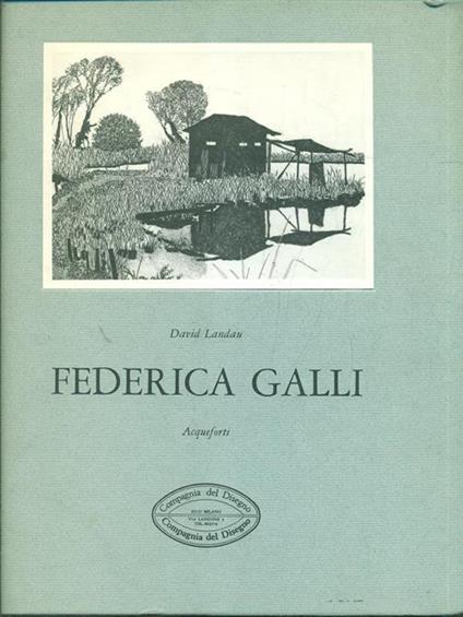 Federica Galli. acqueforti - copertina