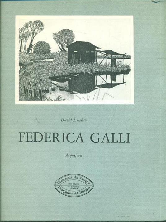Federica Galli. acqueforti - copertina