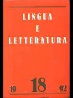 Lingua e letteratura 18. 1992