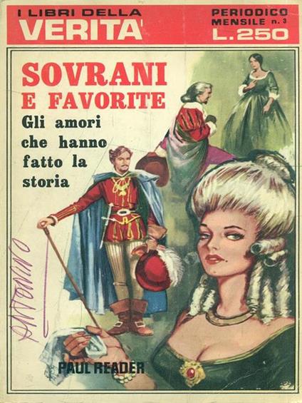Sovrani e favorite - Paul Reader - copertina