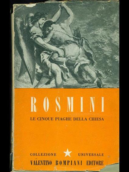 Le cinque piaghe della Chiesa - Antonio Rosmini - copertina