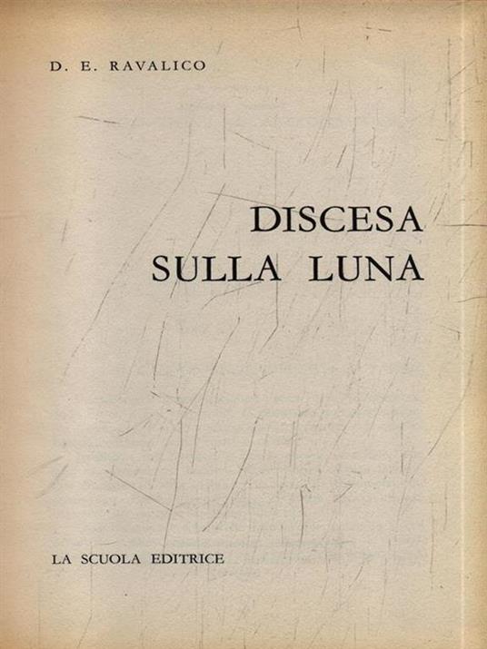 Discesa sulla luna - Domenico E. Ravalico - copertina