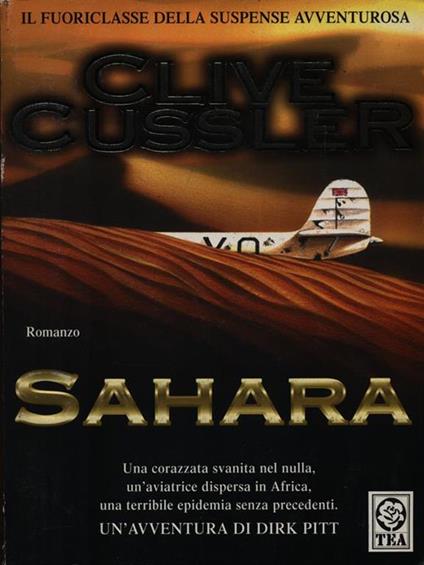 Sahara - Clive Cussler - copertina
