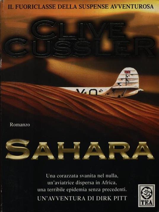 Sahara - Clive Cussler - copertina
