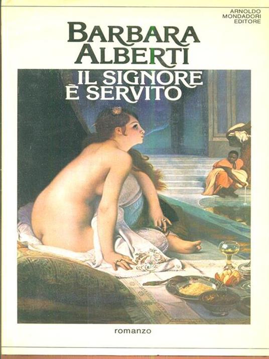 Il signore è servito - Barbara Alberti - copertina