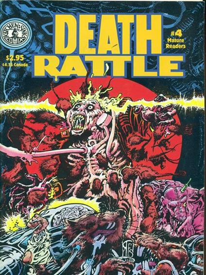 Death Rattle n. 4/1996 - copertina