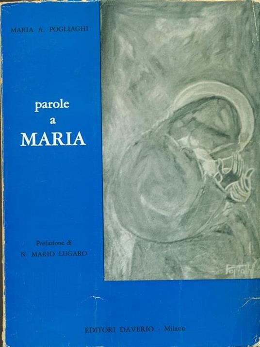 Parole a Maria - copertina