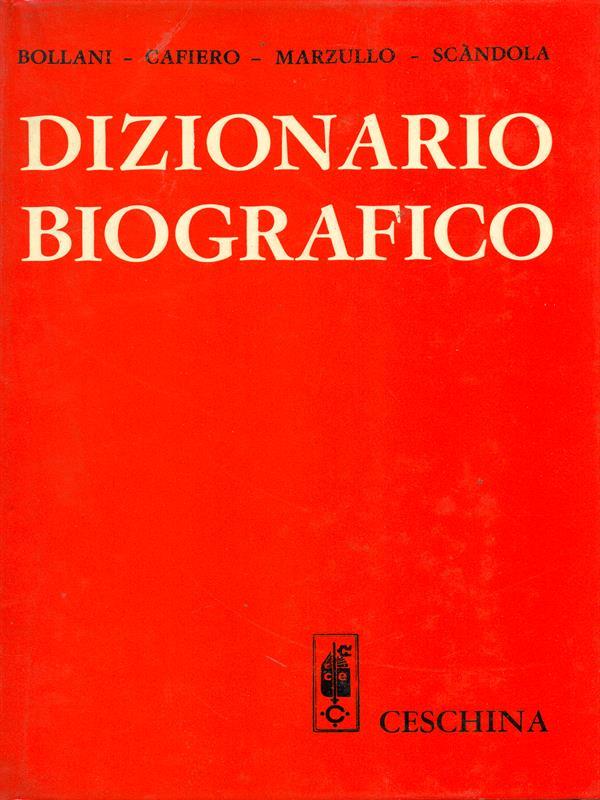 Dizionario biografico