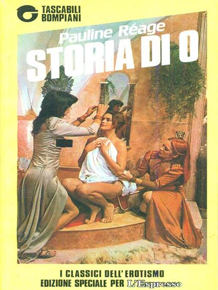 Storia di O - Pauline Reage - copertina