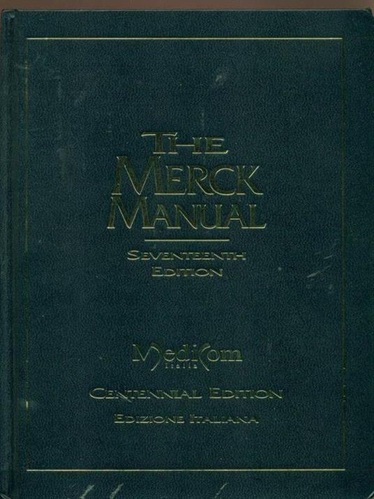 The Merck Manual - copertina