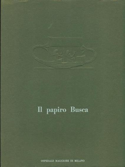Il papiro Busca - copertina