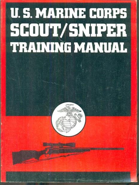 U.S. Marine Corps Scout/Sniper Training Manual - copertina