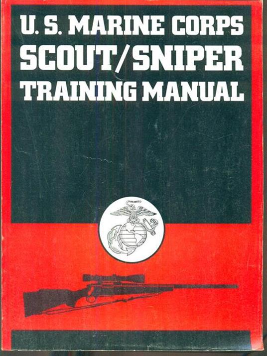 U.S. Marine Corps Scout/Sniper Training Manual - copertina