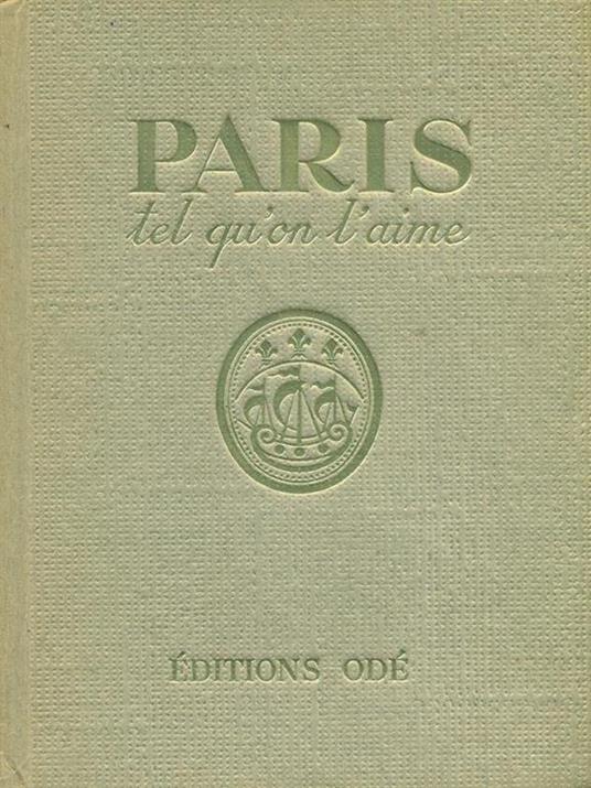Paris tel qùon l'aime - Doré Ogrizek - copertina
