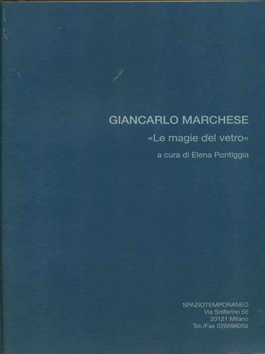 Le magie del vetro - copertina