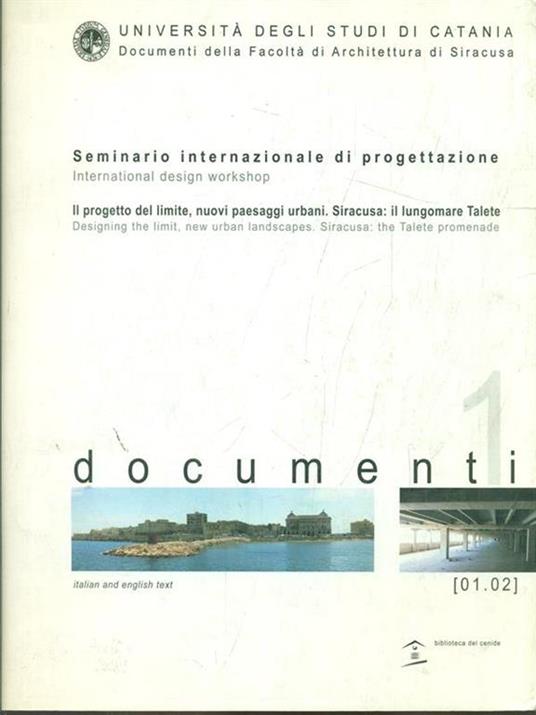 Documenti. Seminario internazionale di progettazione - copertina