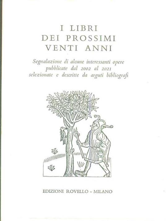 I libri dei prossimi venti anni - copertina