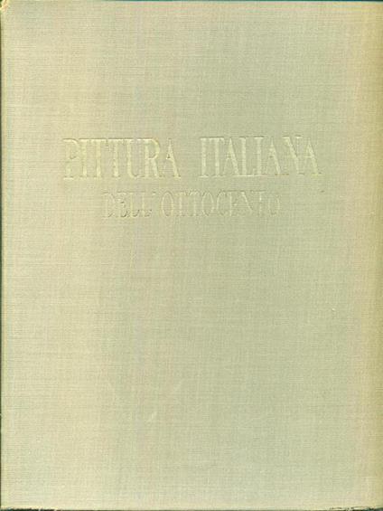La pittura italiana dell'Ottocento - copertina