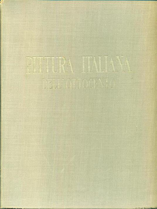 La pittura italiana dell'Ottocento - copertina