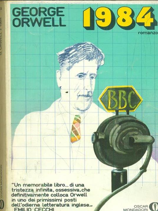 1984 - George Orwell - copertina