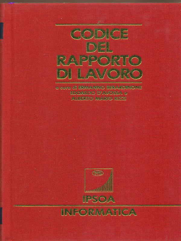 Codice del rapporto di lavoro