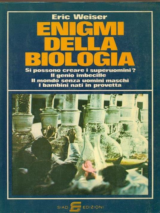 Enigmi della biologia - copertina