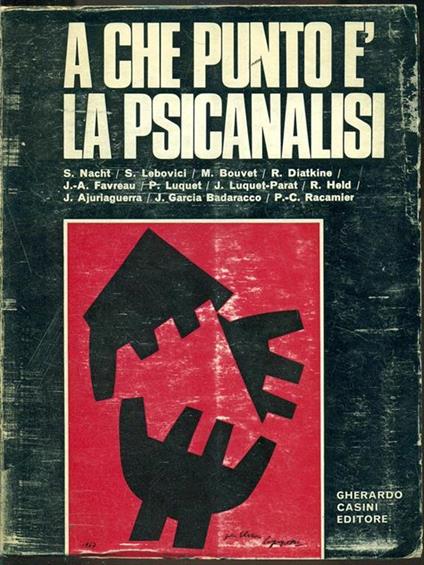 A che punto é la psicanalisi - copertina