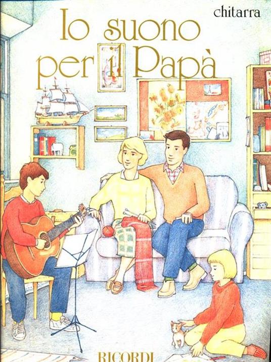 Io suono per il papà. Chitarra - copertina
