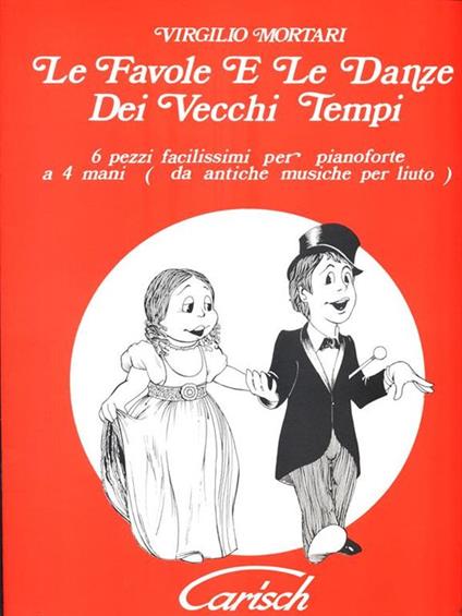Le Favole e le Danze dei vecchi tempi - Virgilio Mortari - copertina