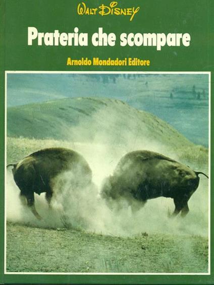 Prateria che scompare - Walt Disney - copertina