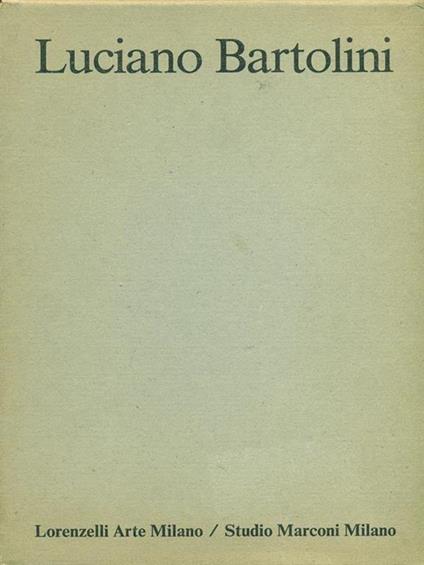 Luciano Bartolini - copertina