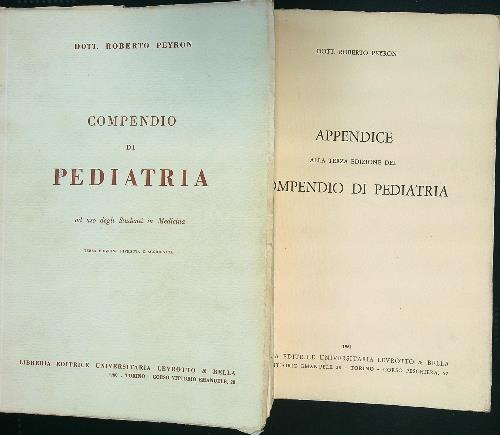 Compendio di pediatria