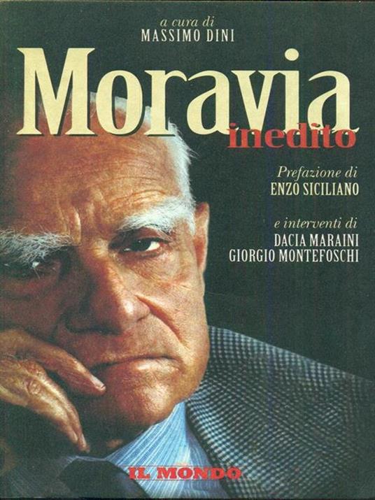 Moravia inedito - Massimo Dini - copertina