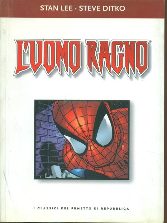 L' uomo ragno - Lee - copertina