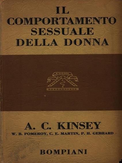 Il comportamento sessuale della donna - copertina