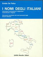 I nomi degli italiani